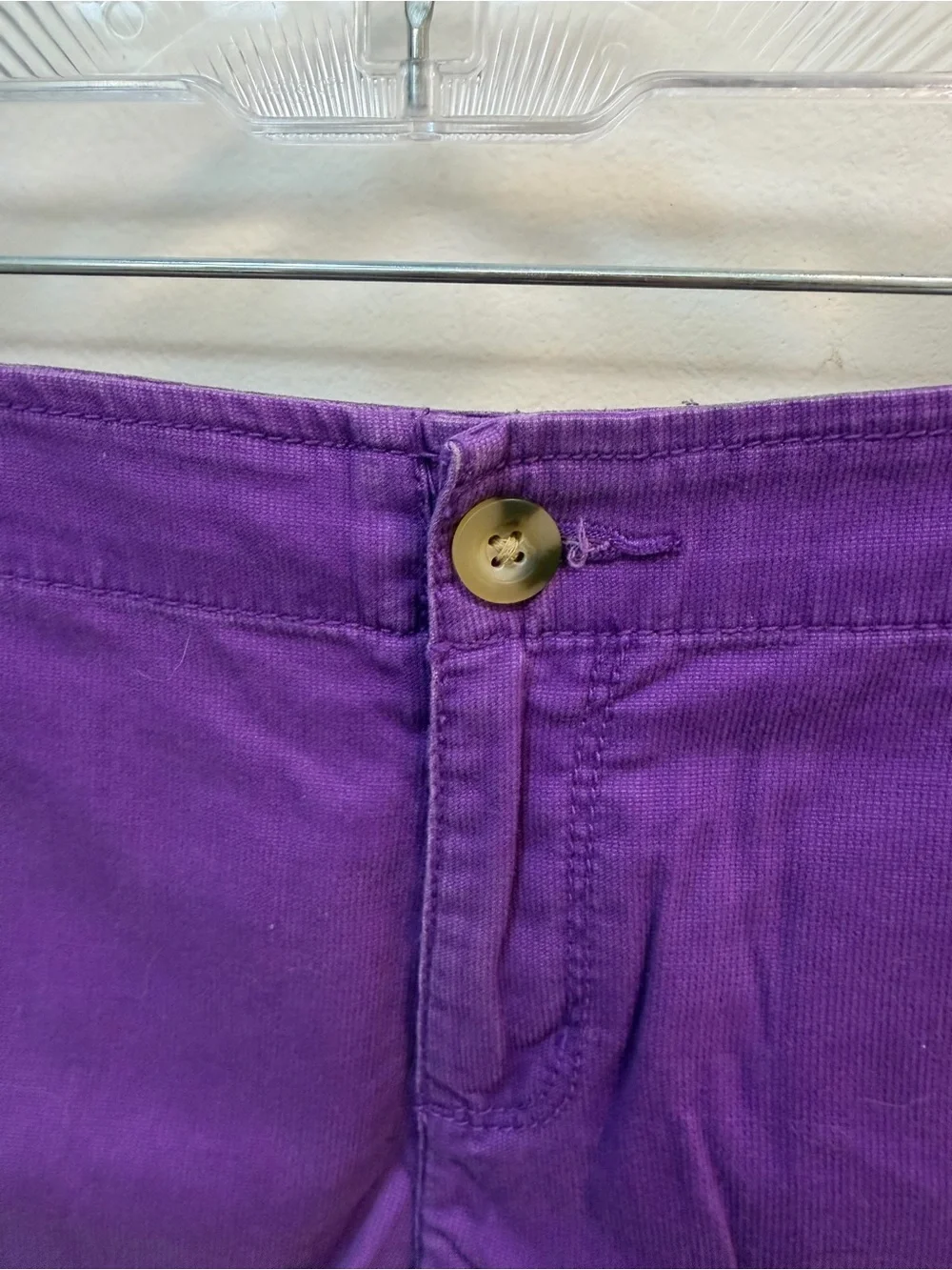Arizona Jean Company Purple Cotton Blend Women's Shorts